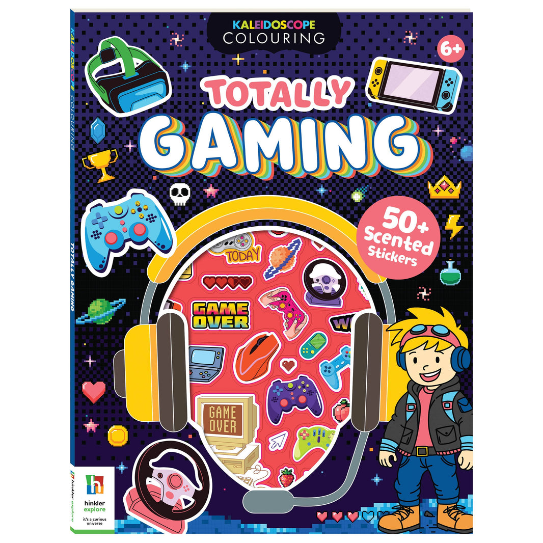 Kaleidoscope Colouring Scented Stickers Totally Gaming