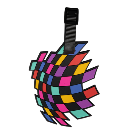 Bag Tag Spencil Cyber Pop