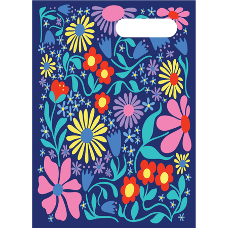 Book Jacket Spencil A4 Flower Fun Designs
