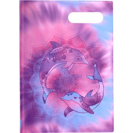 Book Jacket Spencil A4 Tie Dye Splash