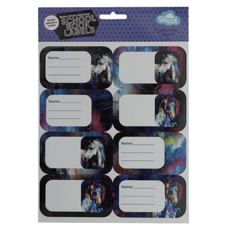 Book Labels Spencil Mystic