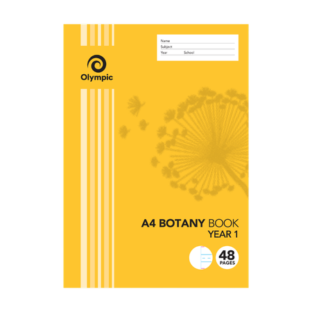 Botany Book Olympic A4 Year 1 48pg TY14