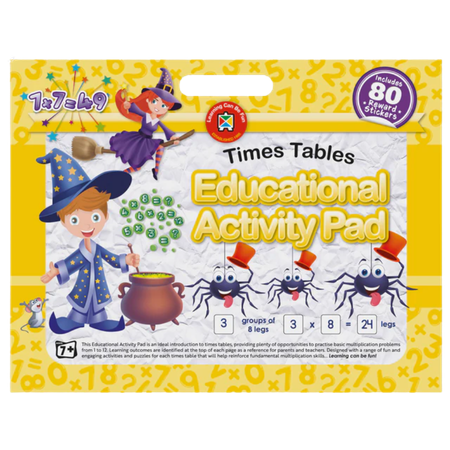 Educational Activity Pad Times Tables