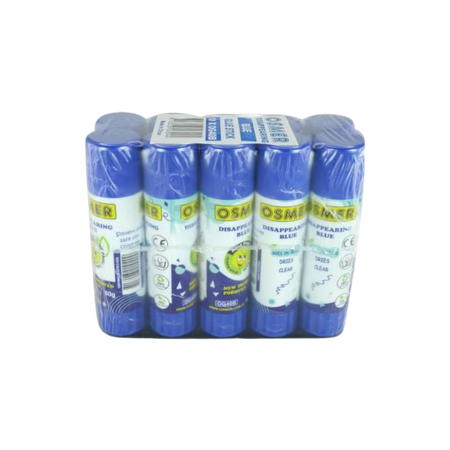 Glue Stick Osmer 40gm Blue Tray 10