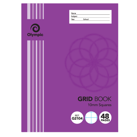 Grid Book Olympic 225x175 10mm 48pg G2104