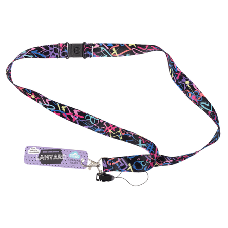 Lanyard Spencil Hearts & Crosses