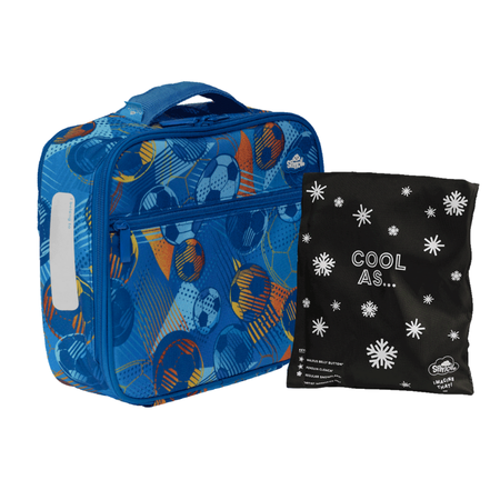 Lunch Box Spencil Big Cooler Bag + Big Chill Pack Game On
