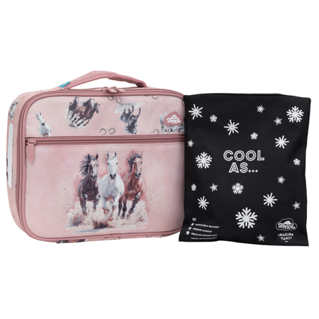 Lunch Box Spencil Big Cooler Bag + Big Chill Pack Wild Horses