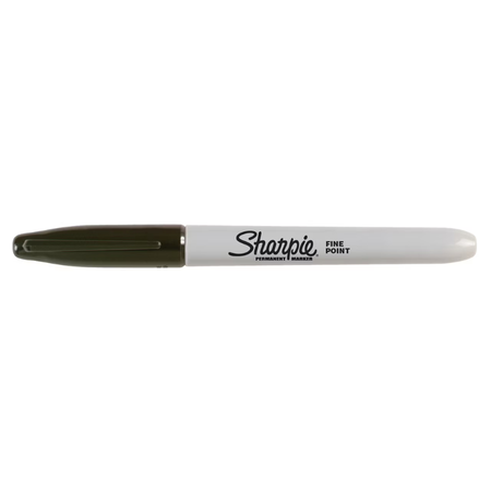 Marker Permanent Sharpie 1mm Fine Black