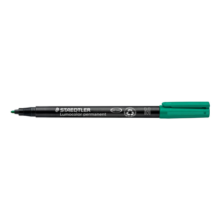 Marker Permanent Staedtler 317 Bullet 1mm Green