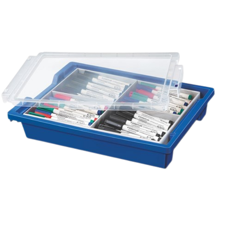 Marker Whiteboard Staedtler Lumocolour Compact Bullet Asstd Colours Tote Tray 144