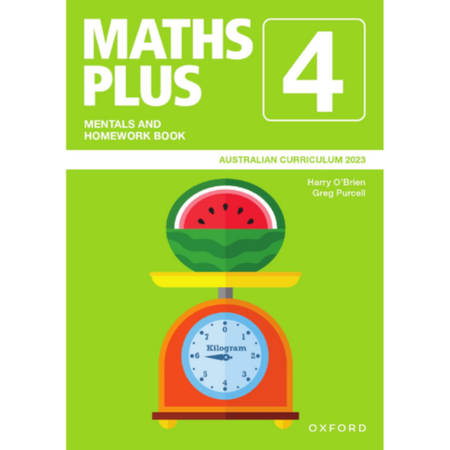 Maths Plus Australian Curriculum 2023 Mentals Book 4