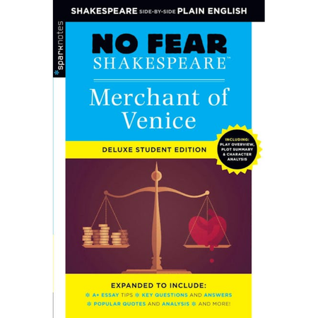 Merchant of Venice: No Fear Shakespeare Deluxe Student Edition