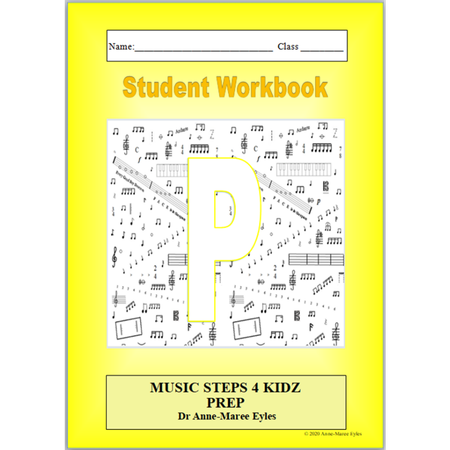 Music Steps 4 Kidz Student Workbook Prep