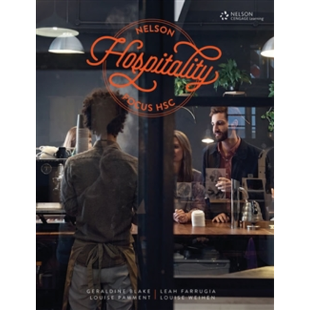 Nelson Hospitality Focus HSC Student Book and 4 Access Codes