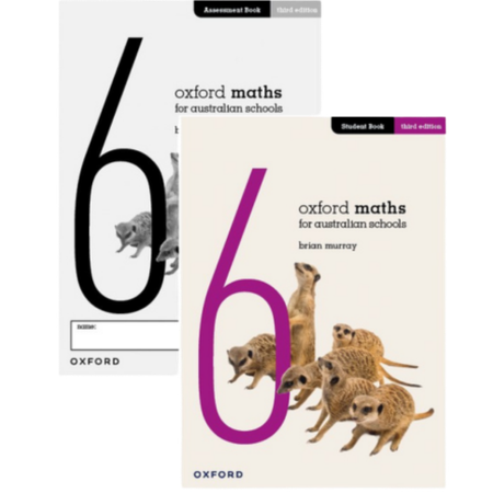 Oxford Maths Student and Assessment 3E Book 6 Value Pack