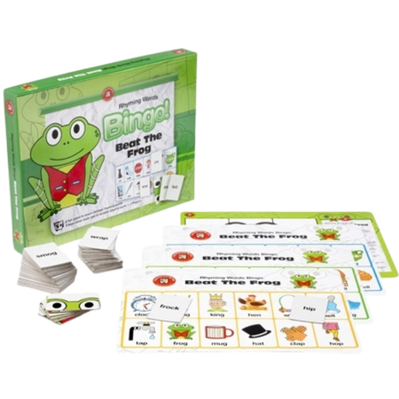 Rhyming Words Bingo Beat the Frog