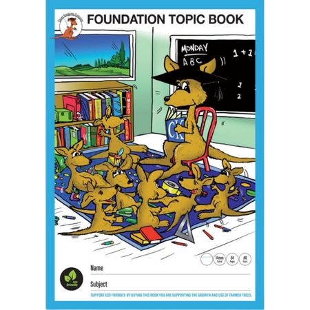 Scrapbook Clever Kangaroo Foundation Topic 80gsm 64pg