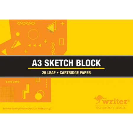 Sketch Block Writer A3 110GSM Cartridge 25LF