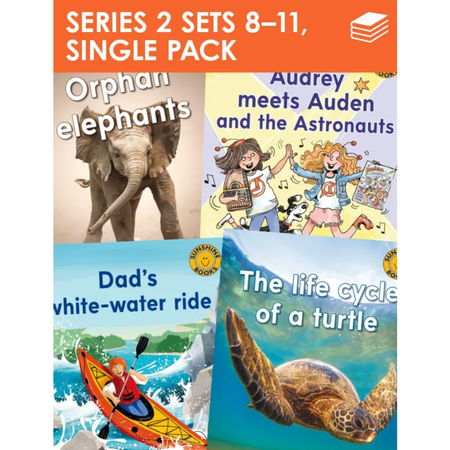 Sunshine Phonics Decodables Series 2 Sets 8-11 Single Pack (1x 40 titles)