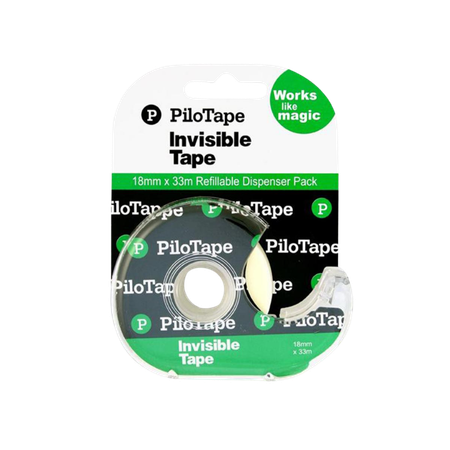 Tape Invisible Pilotape 18mmx33m on Dispenser