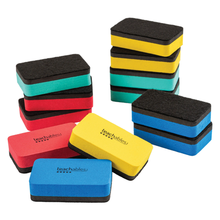 Whiteboard Eraser Teachables Mini Pack 12