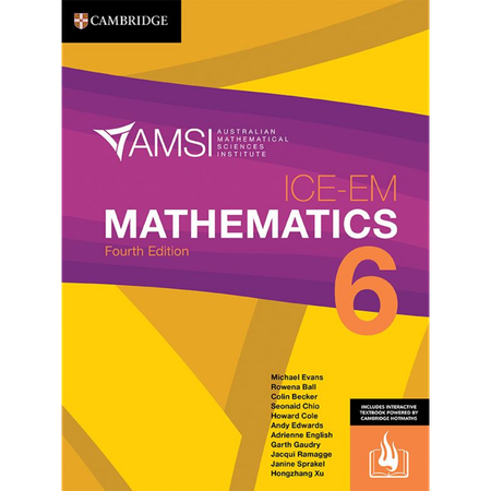 ICE-EM Mathematics Year 6 Fourth Edition (print and digital)
