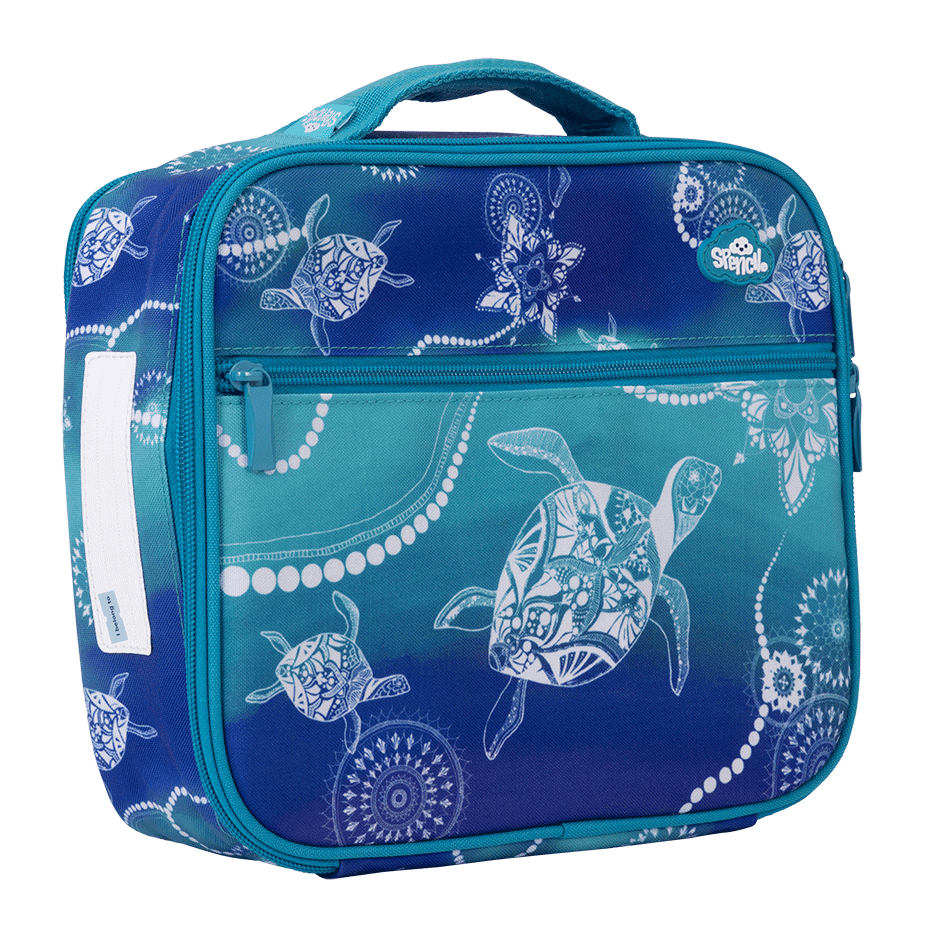Lunch Box Spencil Big Cooler Bag Turtle of Life
