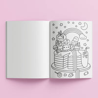 Kaleidoscope Colouring Scented Stickers Totally Kawaii