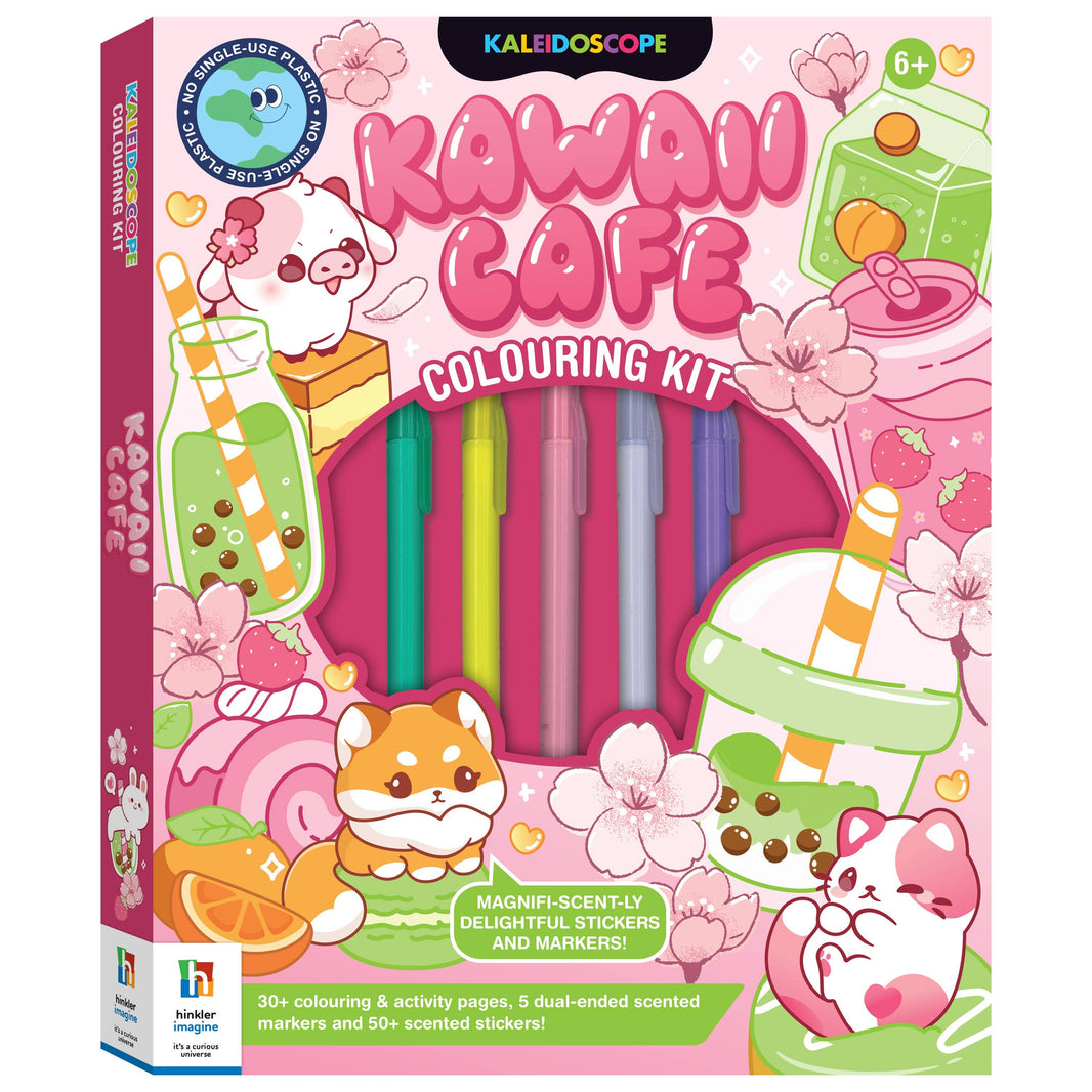 Kaleidoscope Colouring Kit Kawaii Cafe