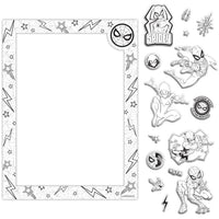 Colour-Me-Magnets Spider-Man