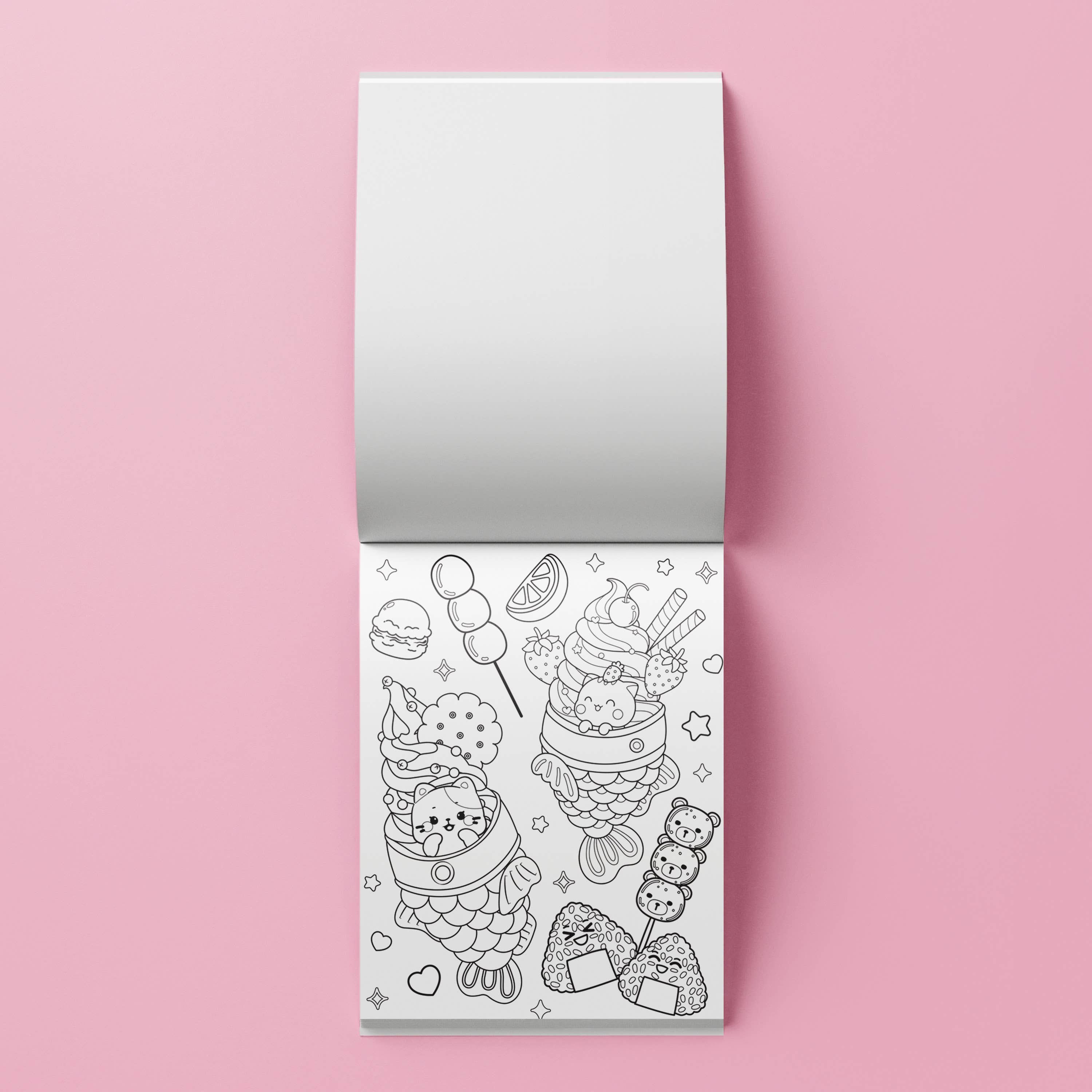 Kaleidoscope Colouring Kit Kawaii Cafe