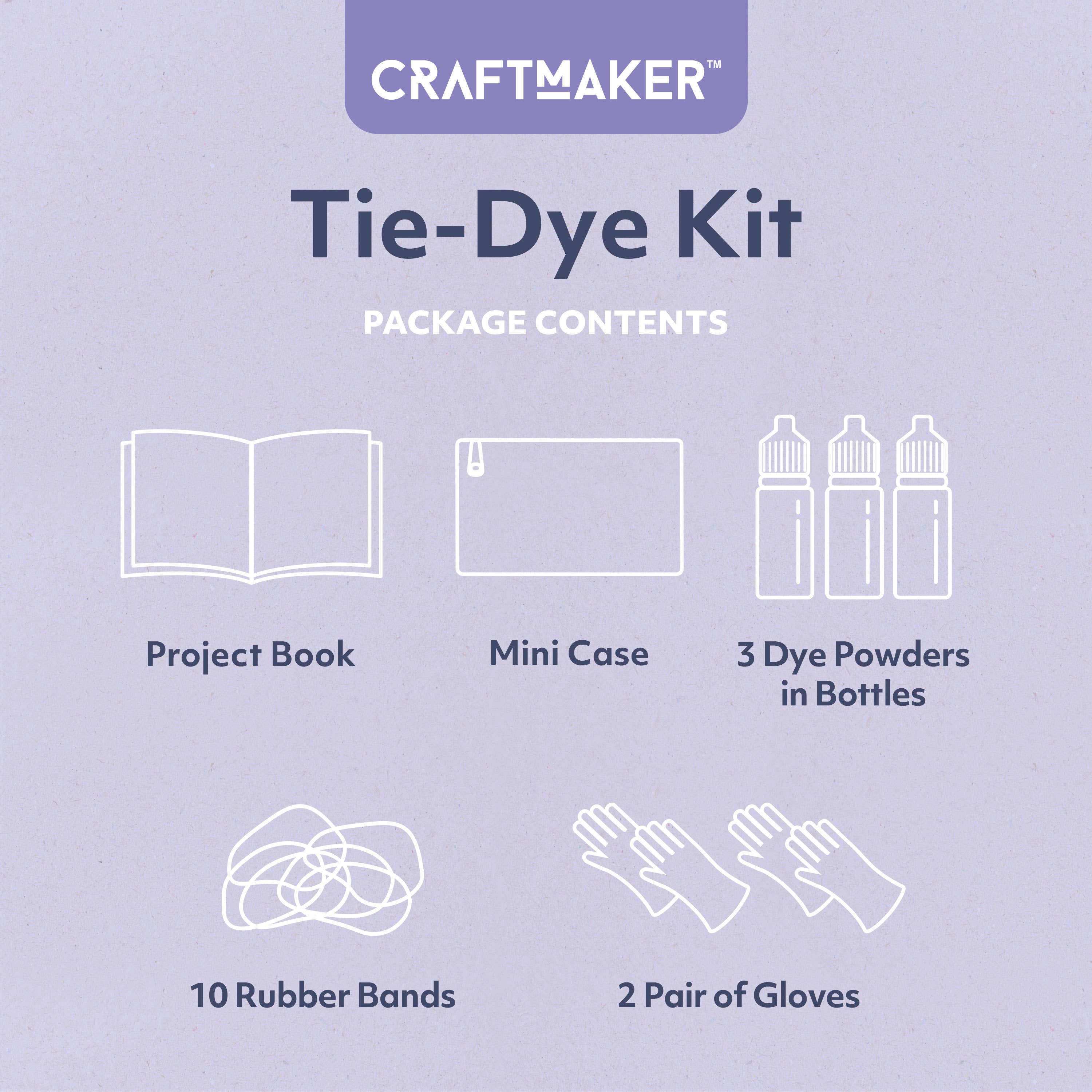 Craft Maker Tie Dye Kit