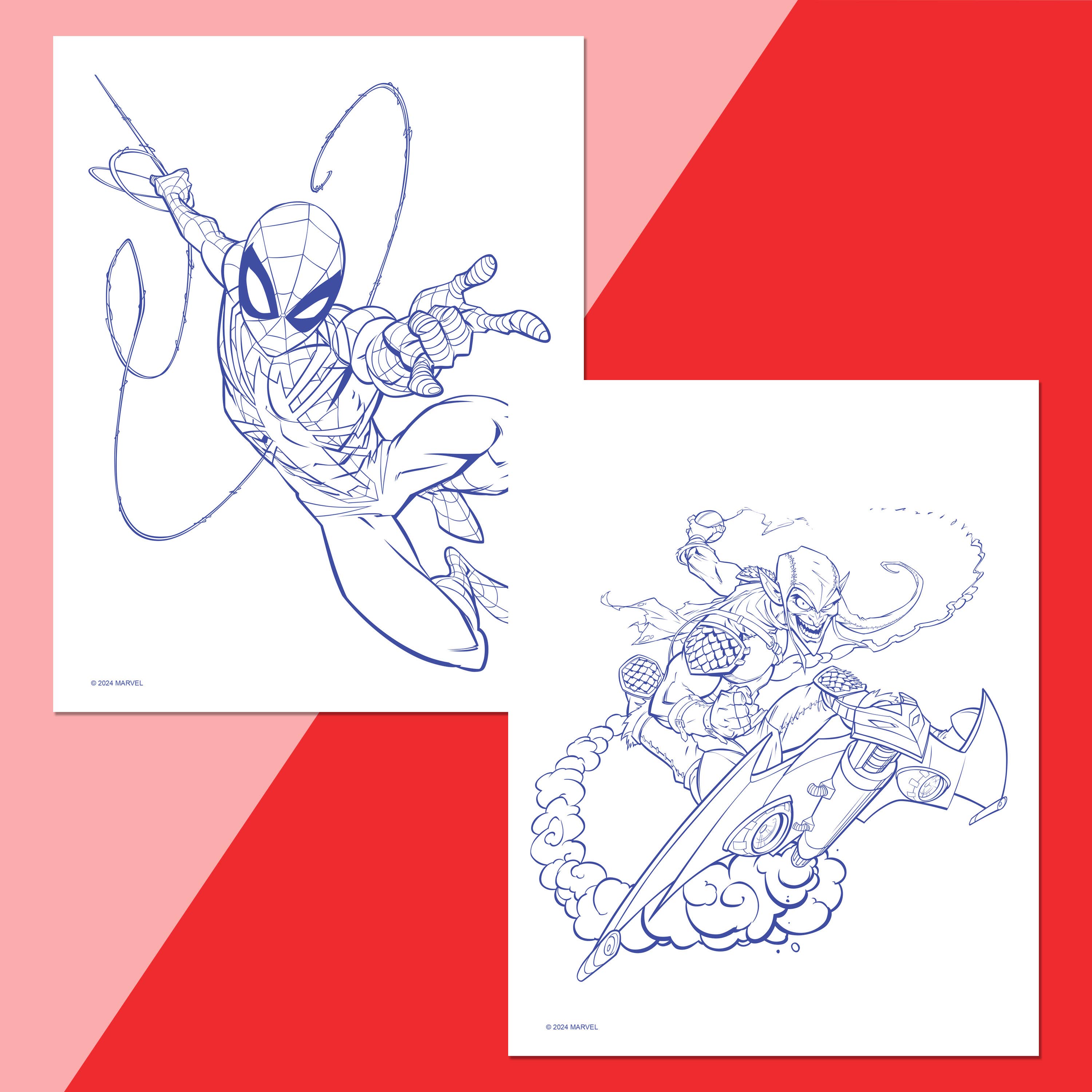 Colour-Me-Magnets Spider-Man