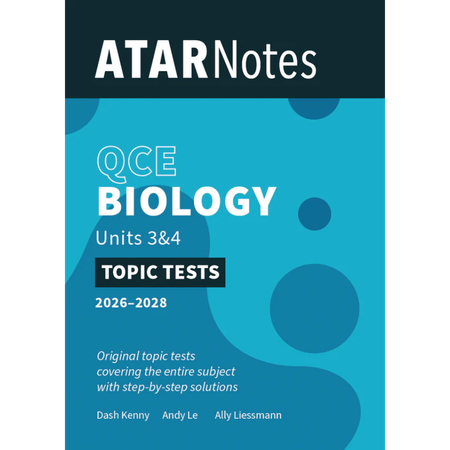 ATAR Notes QCE Biology 3&4 Topic Tests (2026-2028)