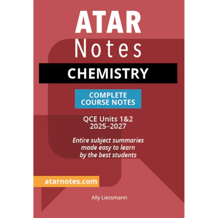 ATAR Notes QCE Chemistry 1&2 Notes (2025-2027)