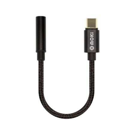 Audio Adaptor Moki 15cm Cable 3.5mm to Type-C