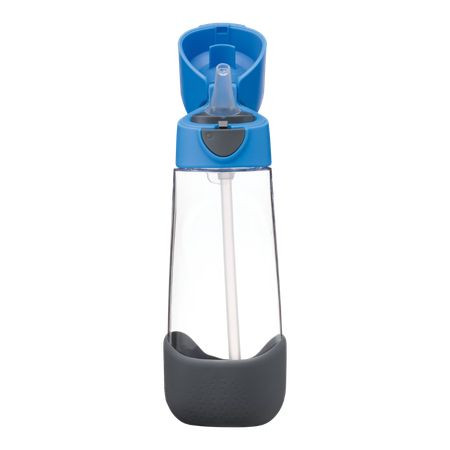 B.Box Sports Spout Bottle 600ml Blue Slate