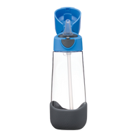 B.Box Sports Spout Bottle 600ml Blue Slate