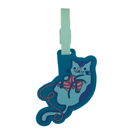 Bag Tag Spencil Crazy Cats