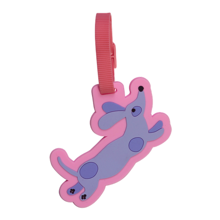 Bag Tag Spencil Doodle Dogs