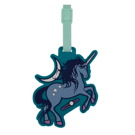 Bag Tag Spencil Moonlit Unicorn
