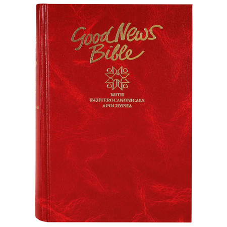 Bible Good News Catholic with Deuterocanonicals (Burgundy)