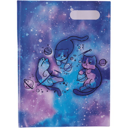 Book Jacket Spencil A4 Cat-a-cosmic Designs