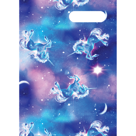 Book Jacket Spencil A4 Moonlit Unicorn Designs