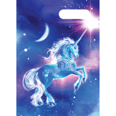 Book Jacket Spencil A4 Moonlit Unicorn Designs