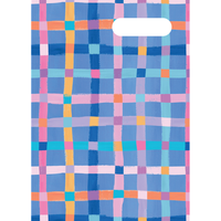 Book Jacket Spencil A4 Pastel Plaid Designs