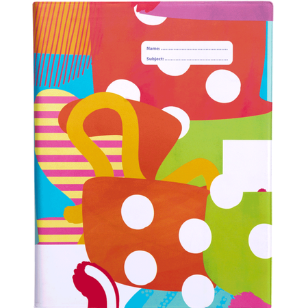 Book Jacket Spencil Exercise Book (9x7) Colourburst