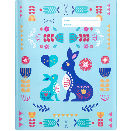 Book Jacket Spencil Exercise Book (9x7) Unicornia