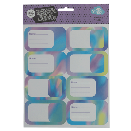Book Labels Spencil Aurora